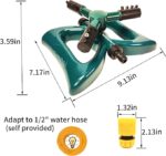 360° Adjustable Lawn Sprinkler – Efficient & Water-Saving - Image 3