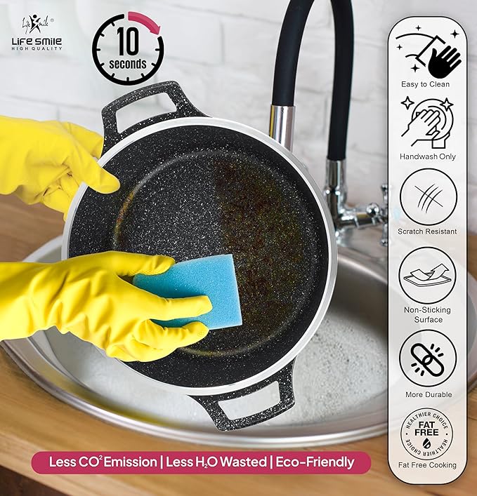 Aluminum Cookware Set Easy to Wash