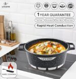Aluminum Cookware Set 1 year guarantee
