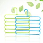 Plastic 5-Layer Multi-purpose Clothes Hanger - Image 4