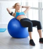 LORDEX Gym Ball – Anti-Burst Stability Ball for Core & Balance Training