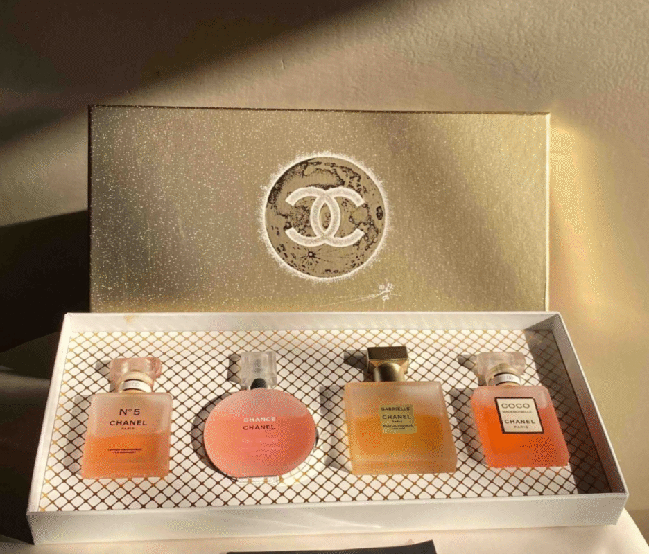 Chanel Mini Perfume SChanel Mini Perfume Set – 4 Fragrances