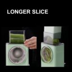 Stainless Steel Vegetable Cutter – Manual Rotary Slicer & Shredder - Image 6